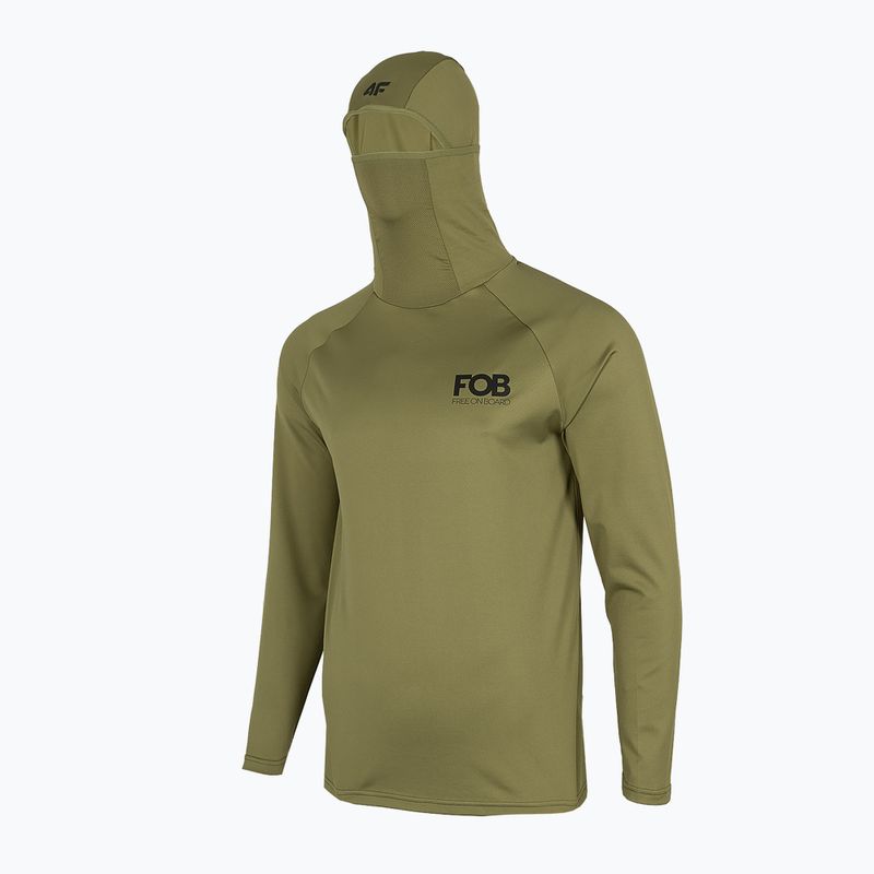 Manica lunga termoattiva da uomo 4F BIMD034 kaki 2