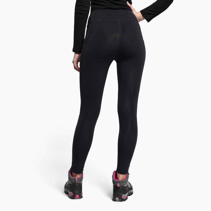 Pantaloni da trekking da donna 4F SPDTR060 nero profondo 4