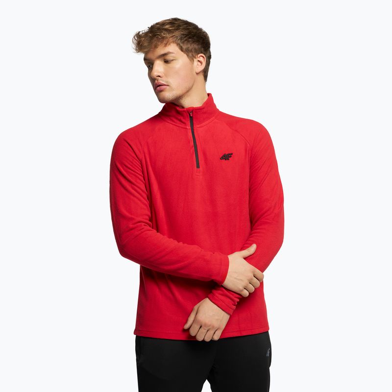 Felpa 4F da uomo BIMP010 rosso