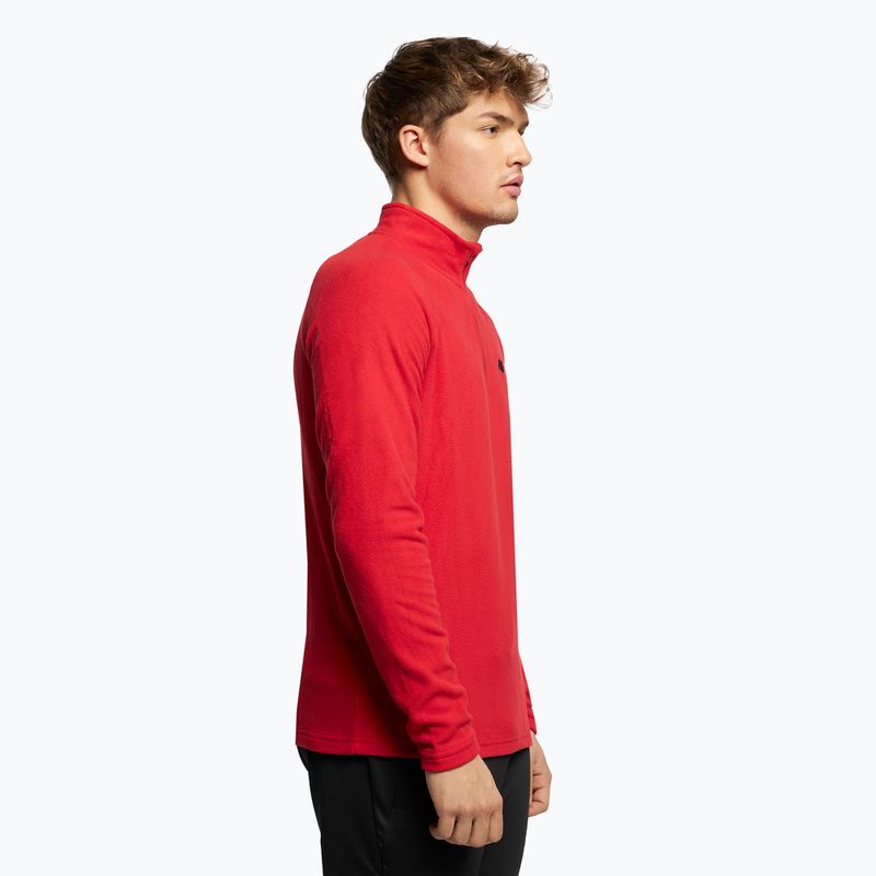 Felpa 4F da uomo BIMP010 rosso 3