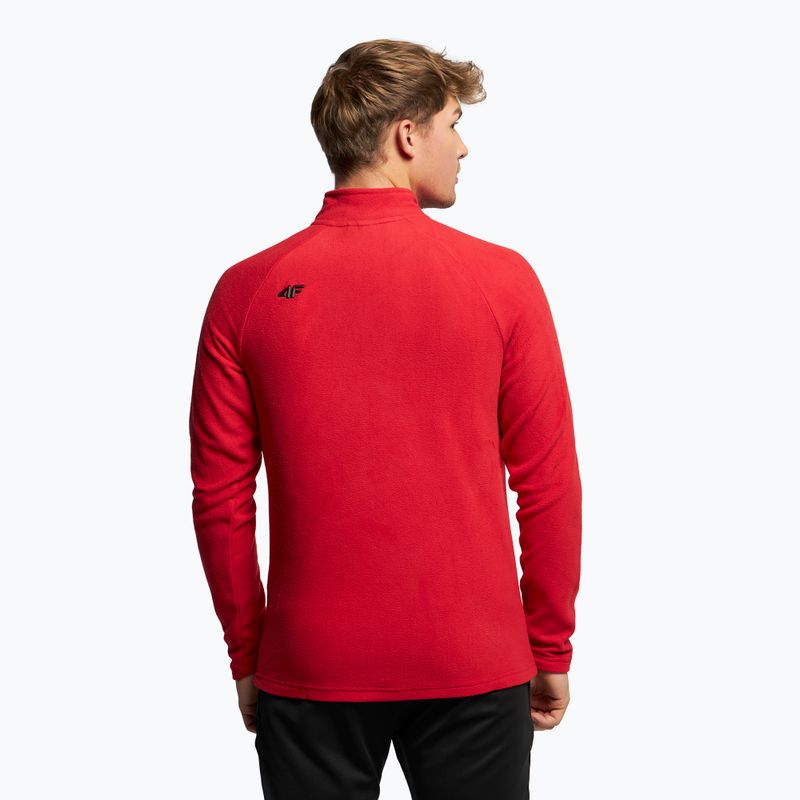 Felpa 4F da uomo BIMP010 rosso 4