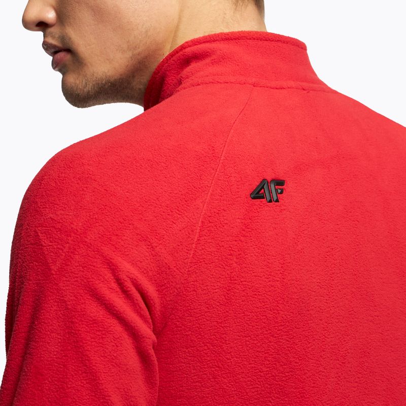 Felpa 4F da uomo BIMP010 rosso 5