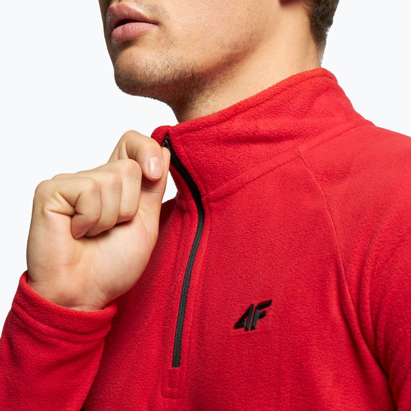 Felpa 4F da uomo BIMP010 rosso 6