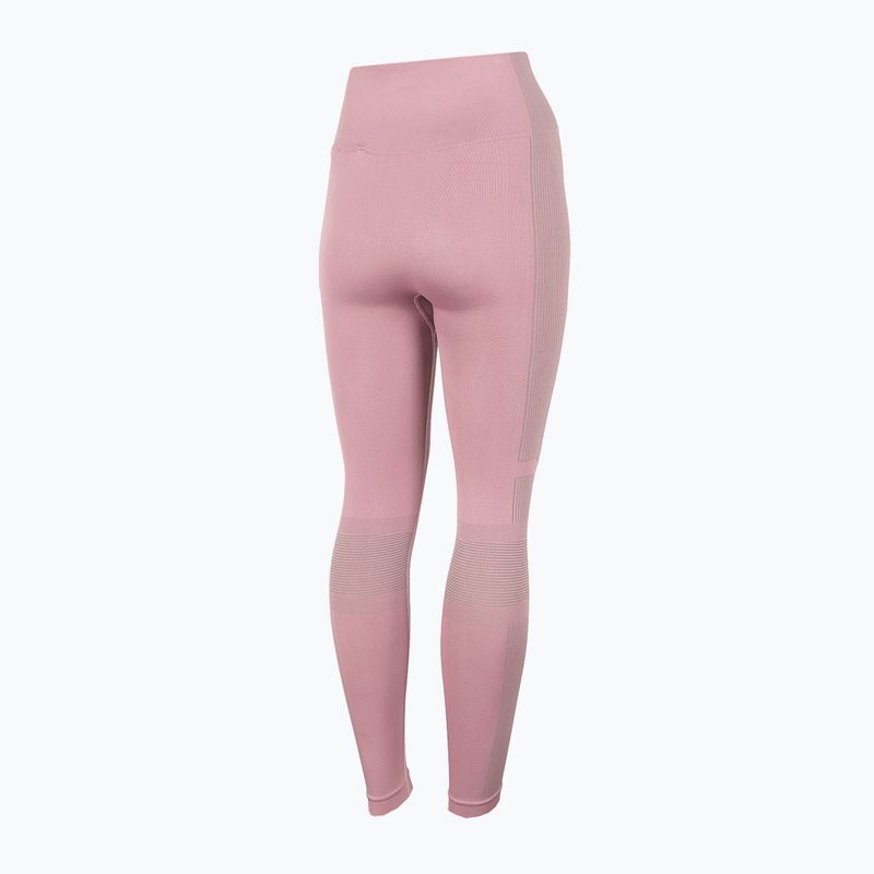 Pantaloni termoattivi da donna 4F BIDB030D rosa scuro 3