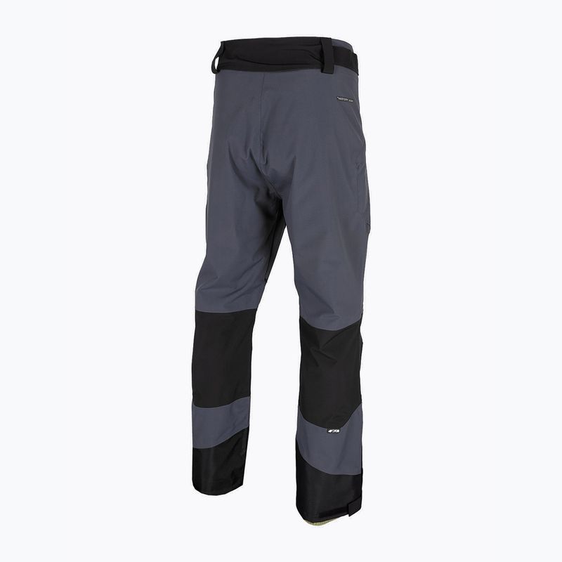 Pantaloni da snowboard da uomo 4F SPMS001 antracite 2