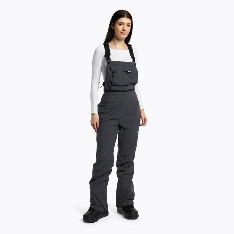 Pantaloni da snowboard da donna 4F SPDS002 grigio scuro
