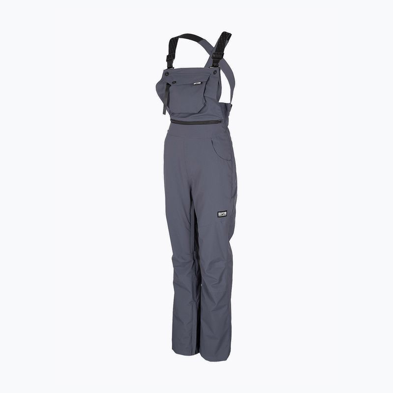 Pantaloni da snowboard da donna 4F SPDS002 grigio scuro 8