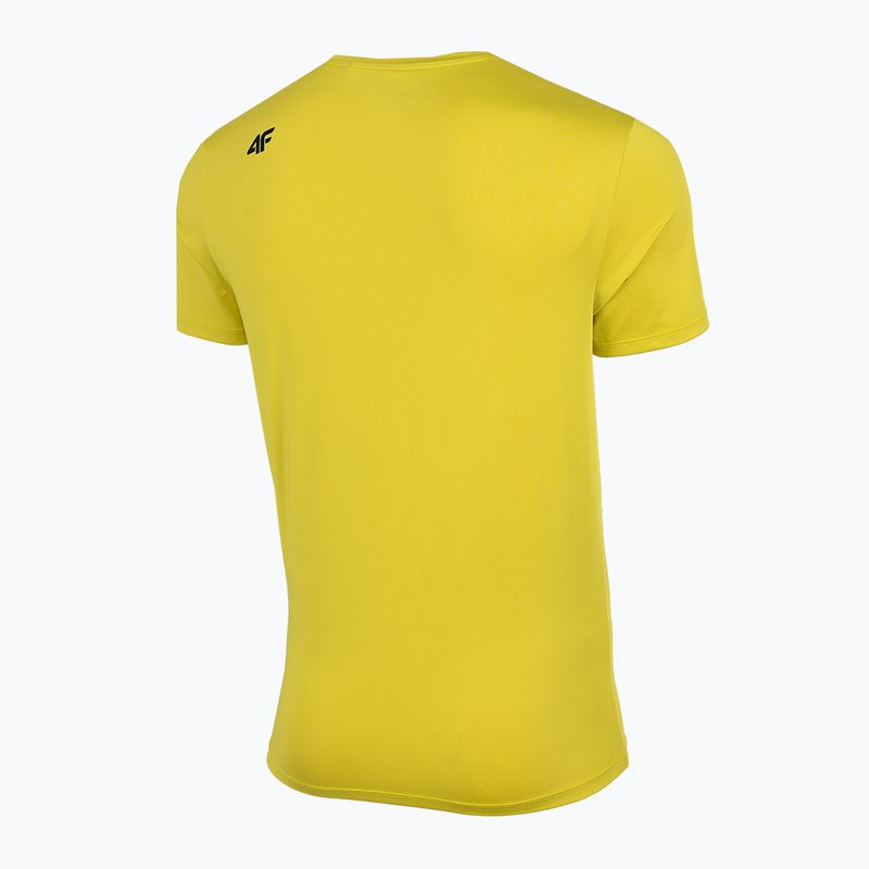 Maglietta da trekking da uomo 4F TSM019 lemon 4