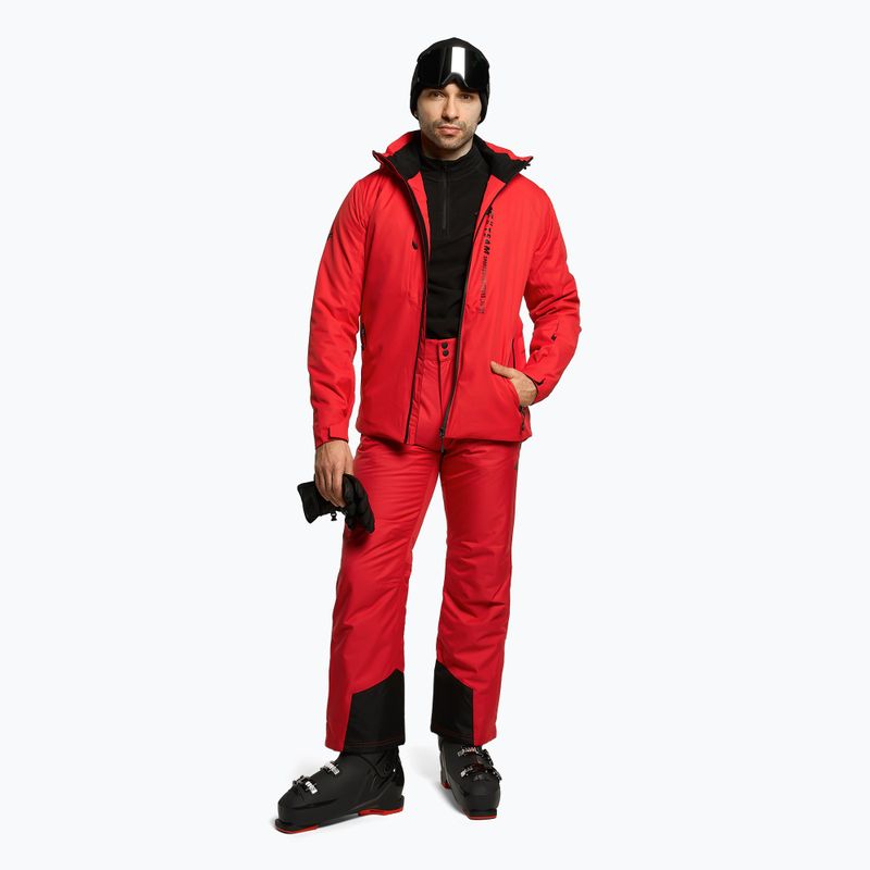 Giacca da sci da uomo 4F KUMN003 rosso 2