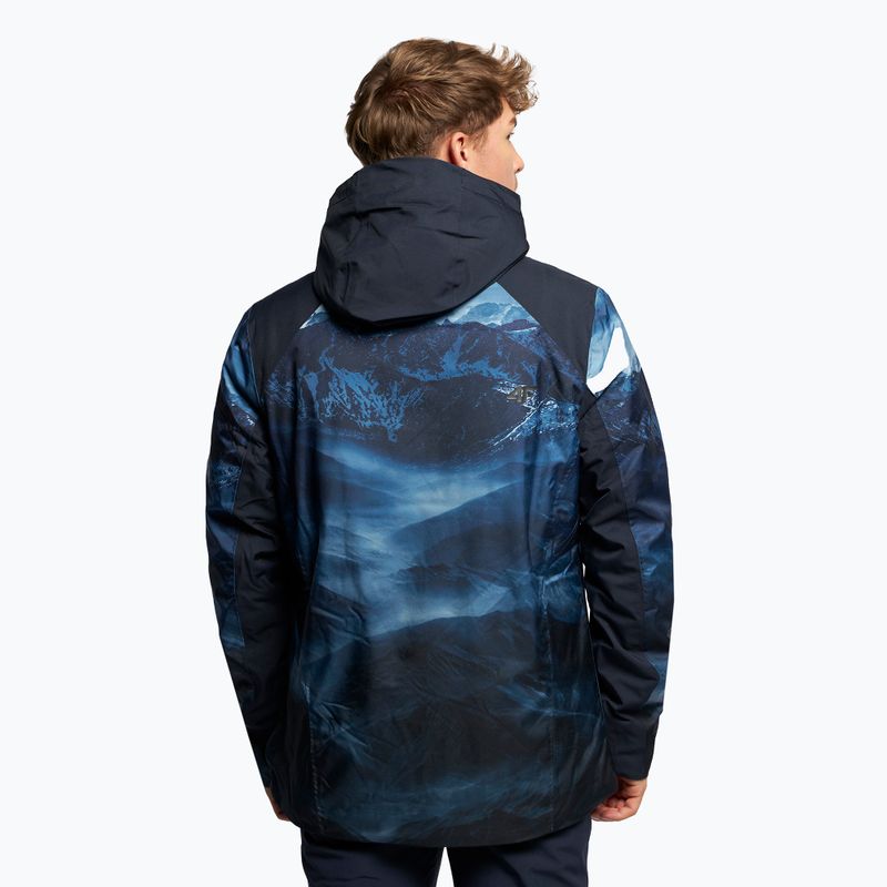 Giacca da sci da uomo 4F KUMN006 multicolore 1 allover 4