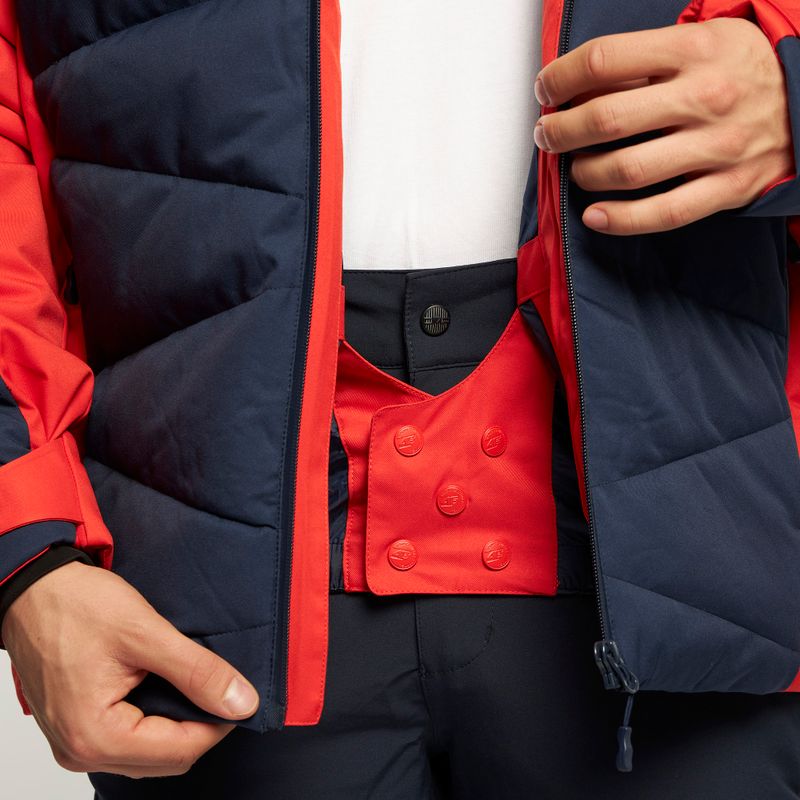 Giacca da sci da uomo 4F KUMN007 rosso 11