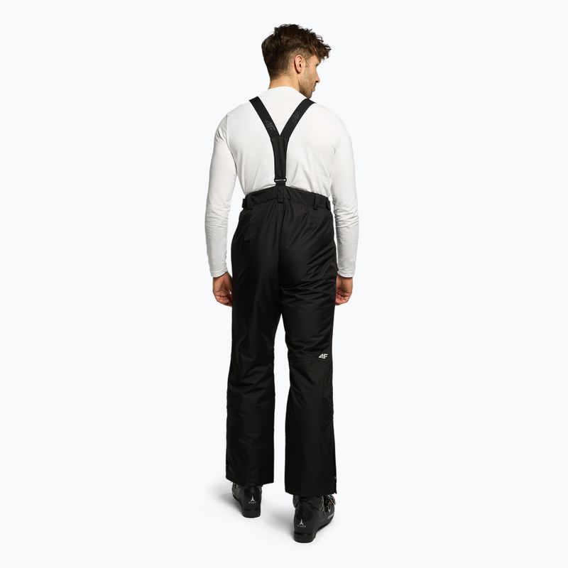 Pantaloni da sci da uomo 4F SPMN001 nero profondo 3