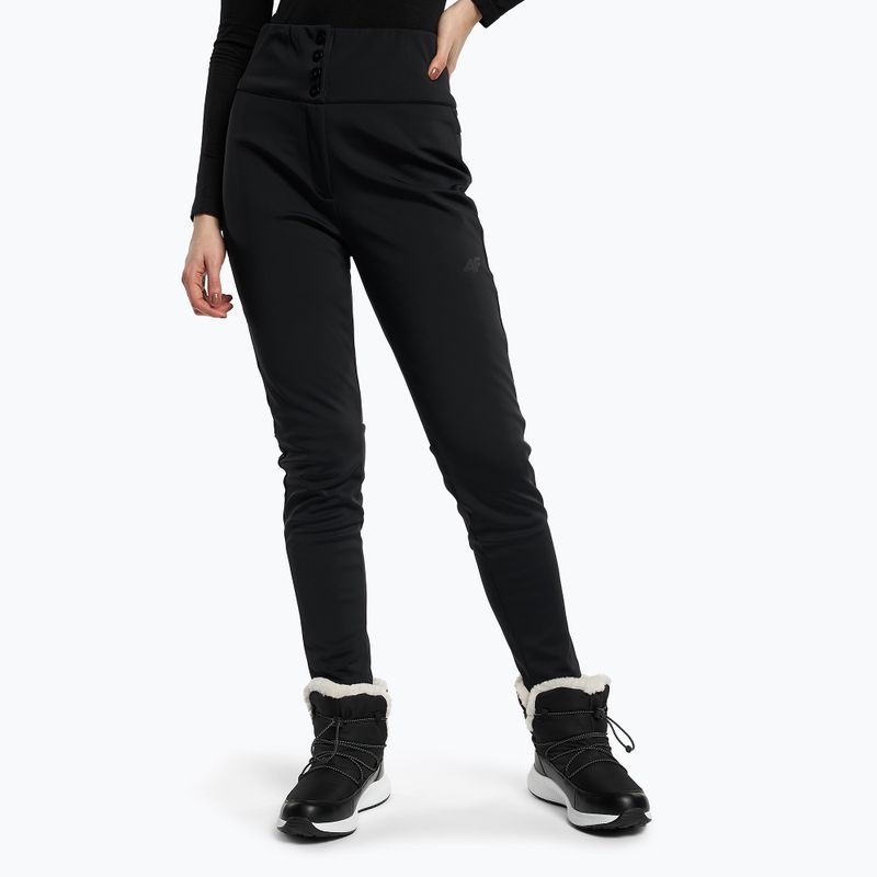 Pantaloni da sci da donna 4F SPDN003 nero profondo