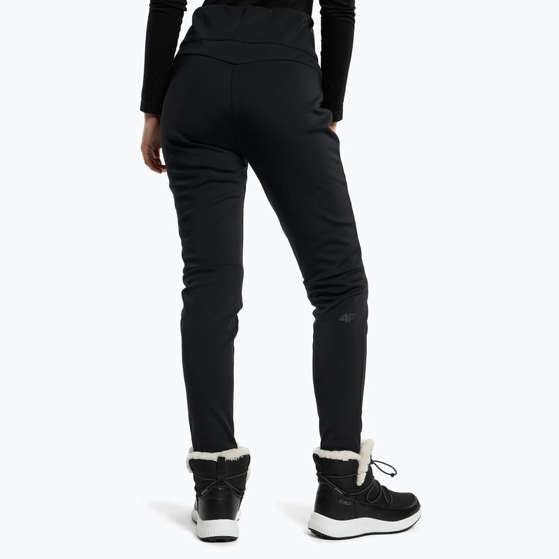 Pantaloni da sci da donna 4F SPDN003 nero profondo 3