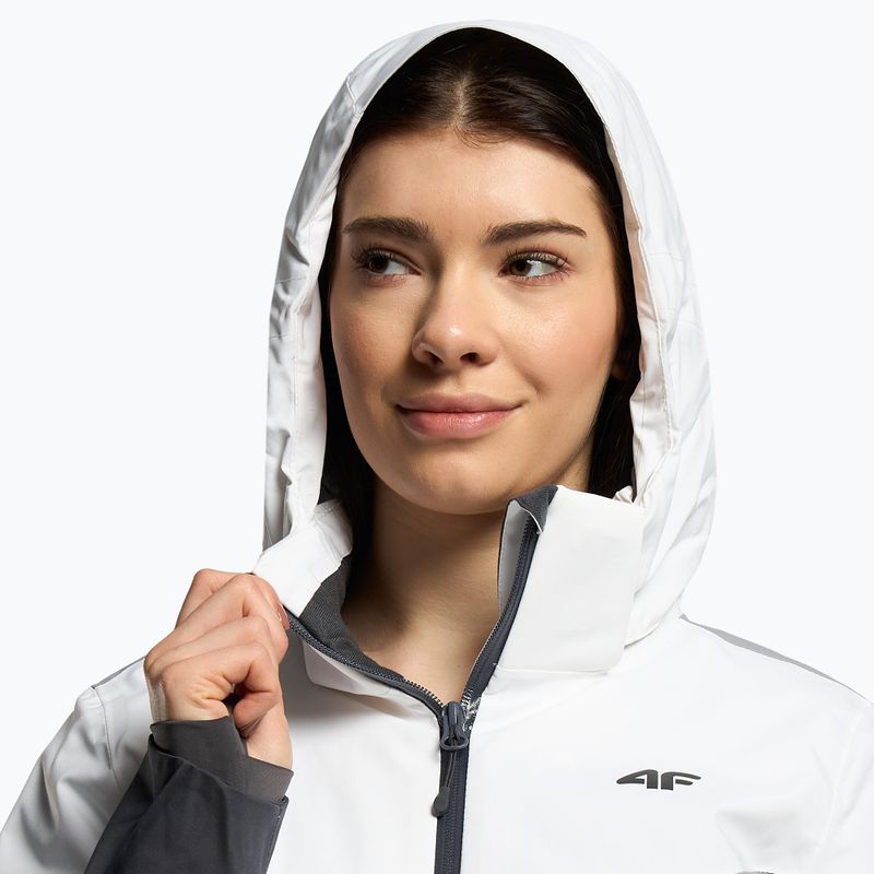 Giacca da sci donna 4F KUDN008 grigio scuro 4