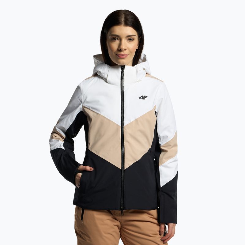 Giacca da sci donna 4F KUDN008 beige