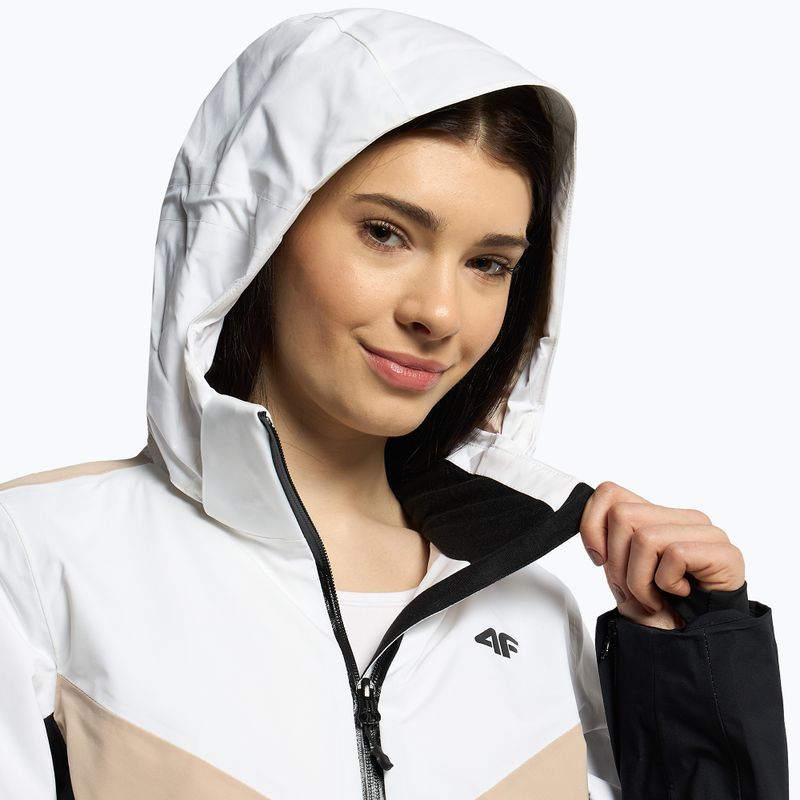 Giacca da sci donna 4F KUDN008 beige 4