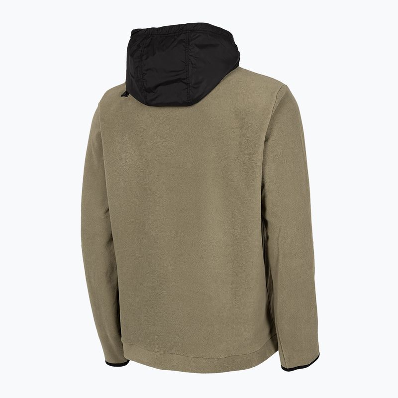 Felpa 4F PLM011 kaki da uomo 7