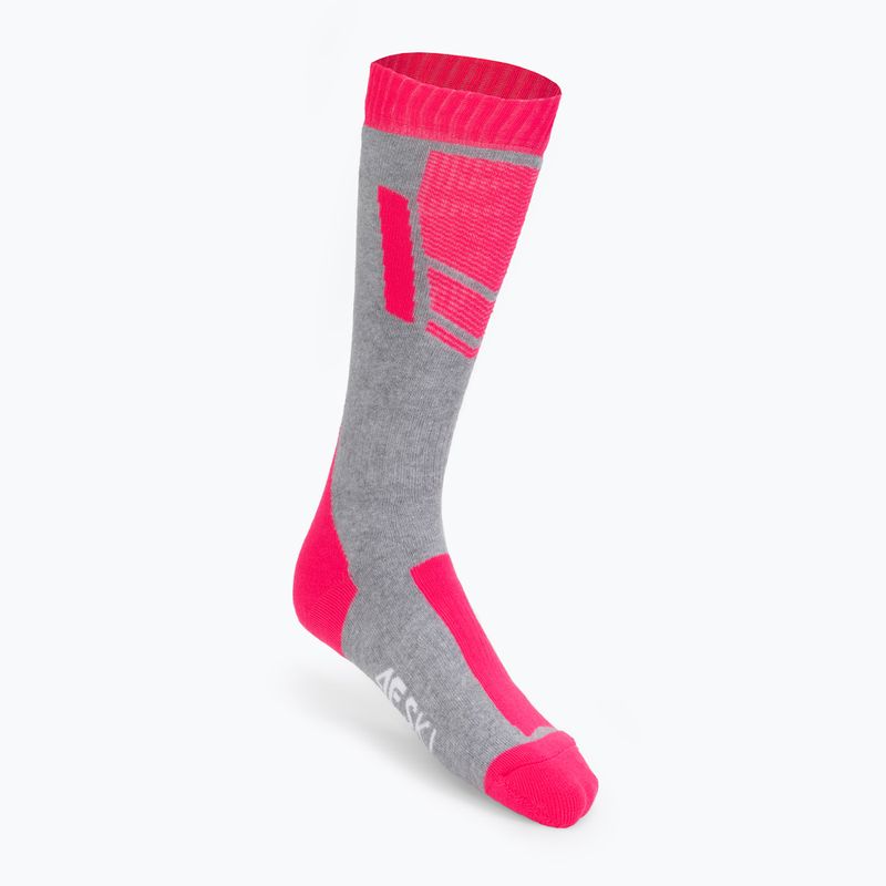 Calze da sci per bambini 4F F028 grigio/melange 2