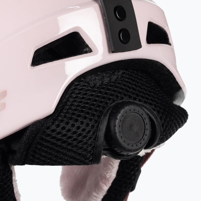 Casco da sci per bambini 4F F017 rosa chiaro 7