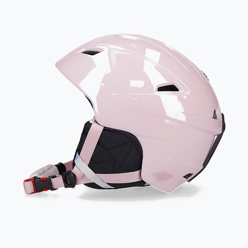 Casco da sci per bambini 4F F017 rosa chiaro 10