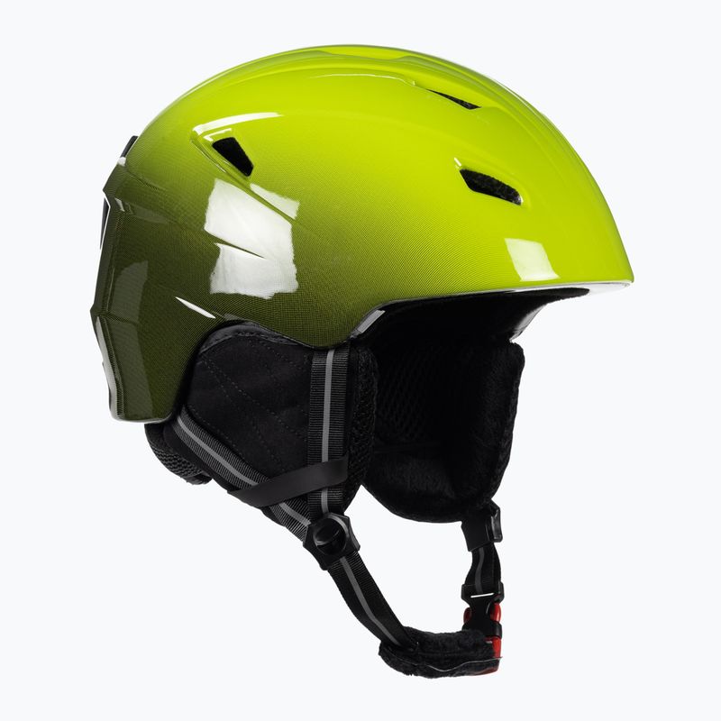 Casco da sci per bambini 4F M016 verde canarino