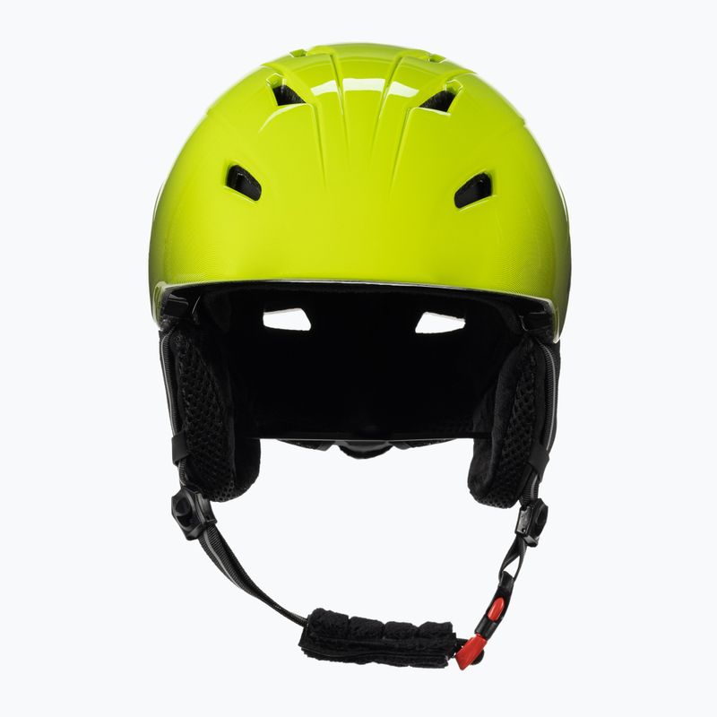 Casco da sci per bambini 4F M016 verde canarino 2