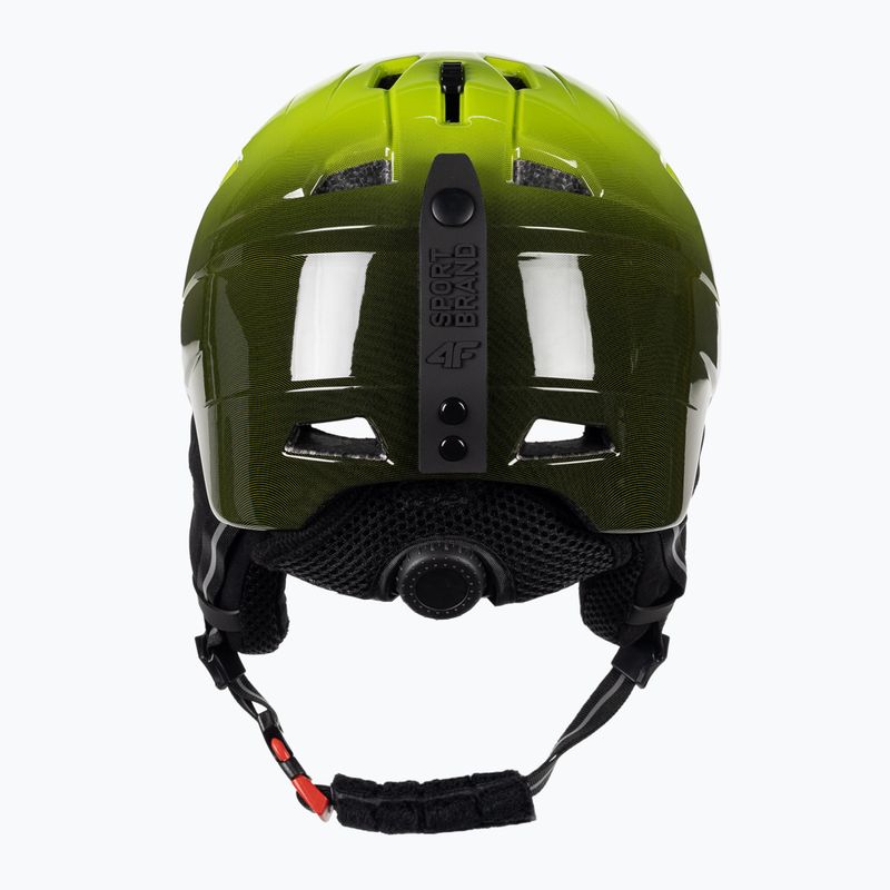 Casco da sci per bambini 4F M016 verde canarino 3