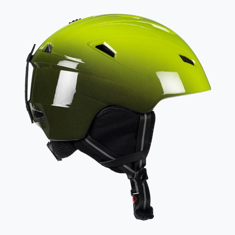 Casco da sci per bambini 4F M016 verde canarino 4