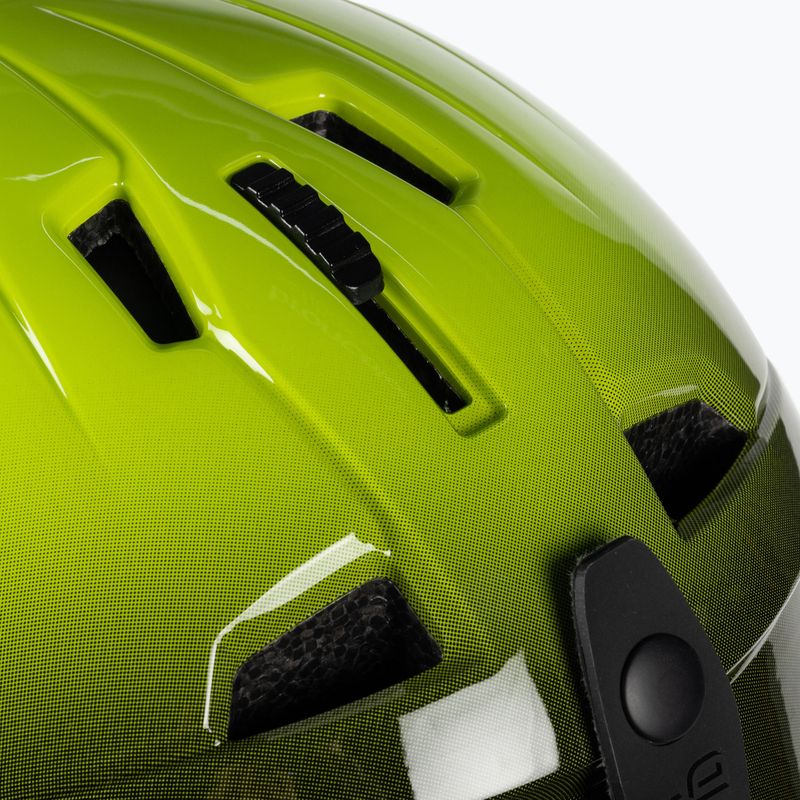 Casco da sci per bambini 4F M016 verde canarino 9