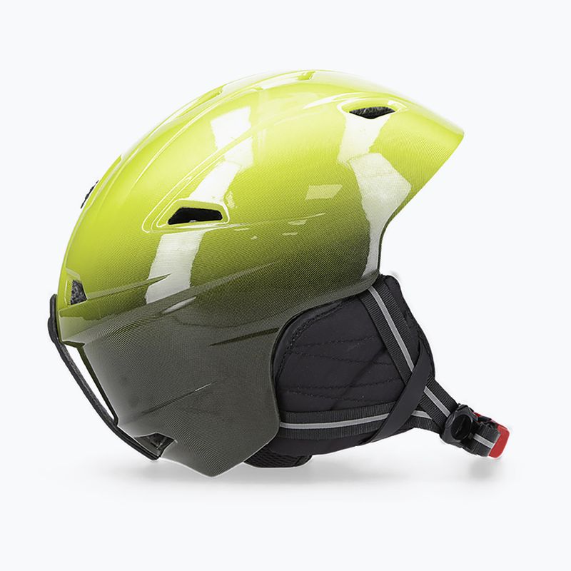 Casco da sci per bambini 4F M016 verde canarino 12