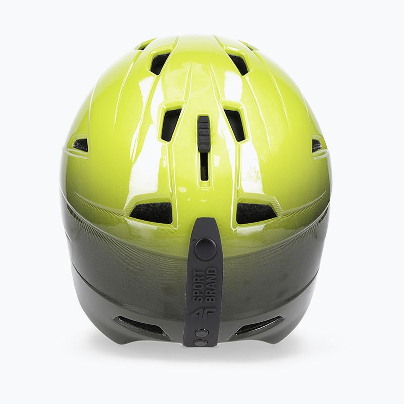 Casco da sci per bambini 4F M016 verde canarino 13