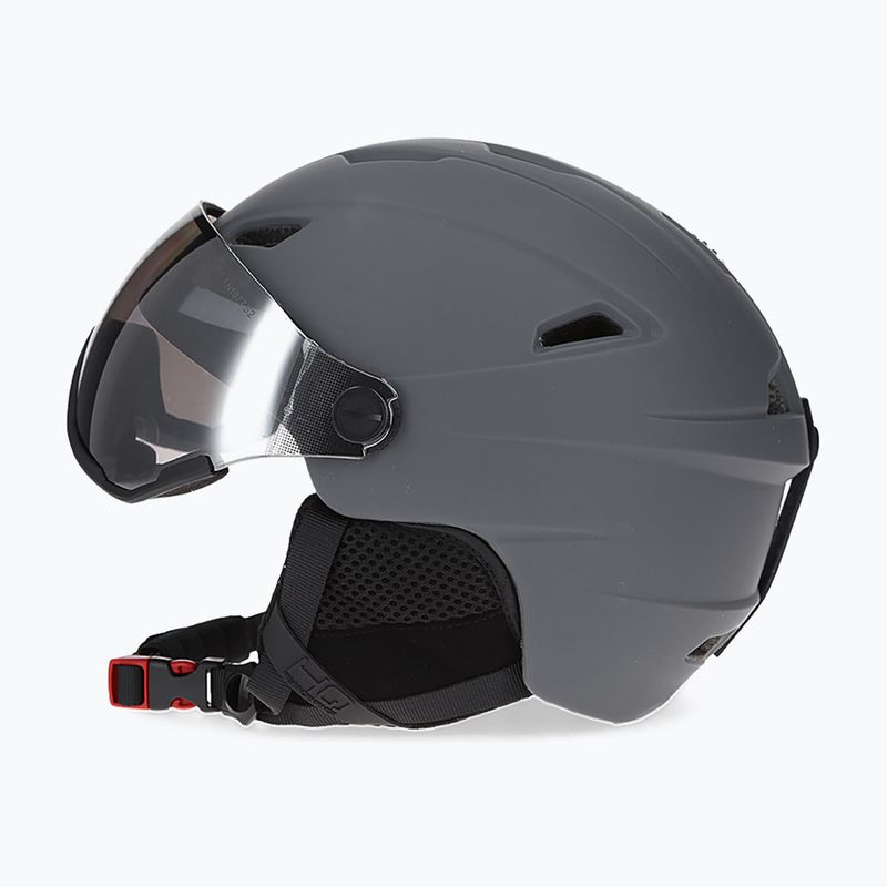 Casco da sci da uomo 4F KSM001 grigio 10