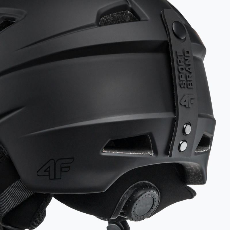 Casco da sci da uomo 4F KSM002 nero profondo 7