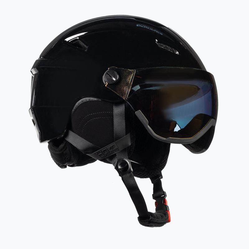 Casco da sci da donna 4F KSD001 nero profondo