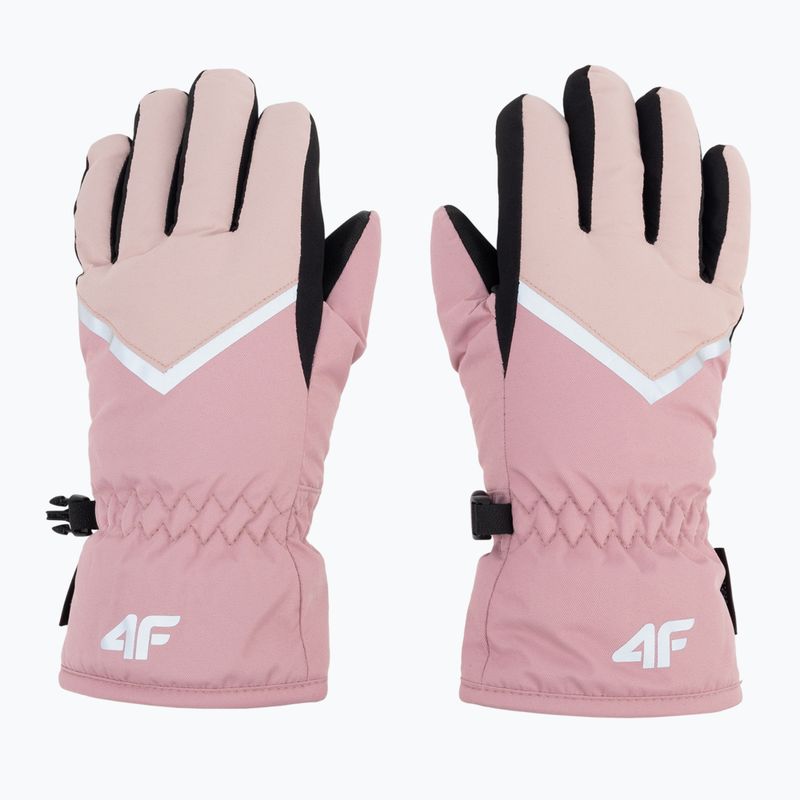 Guanti da sci per bambini 4F F039 rosa chiaro 3