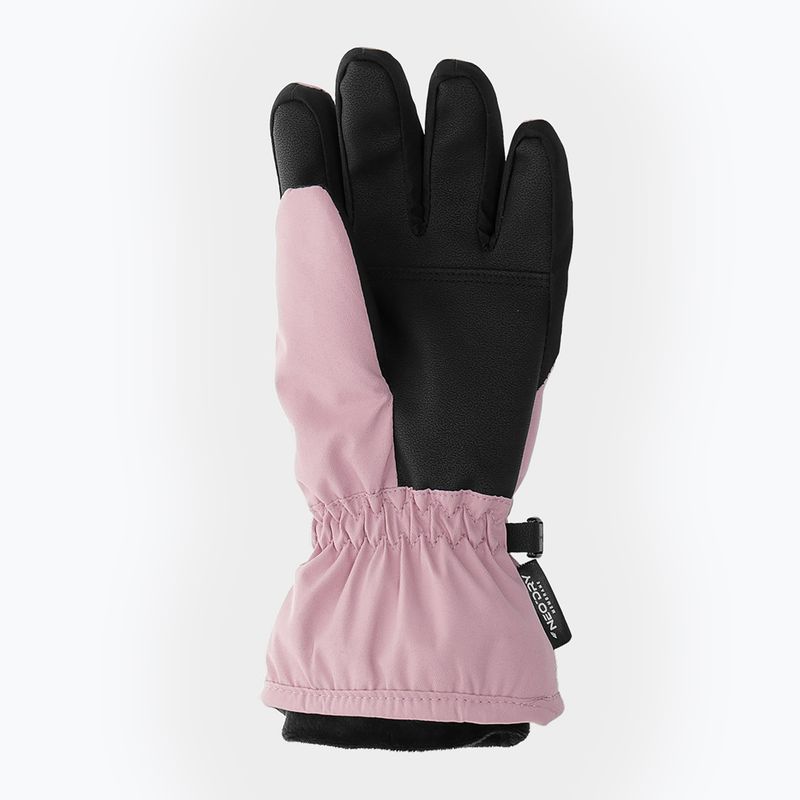 Guanti da sci per bambini 4F F039 rosa chiaro 7