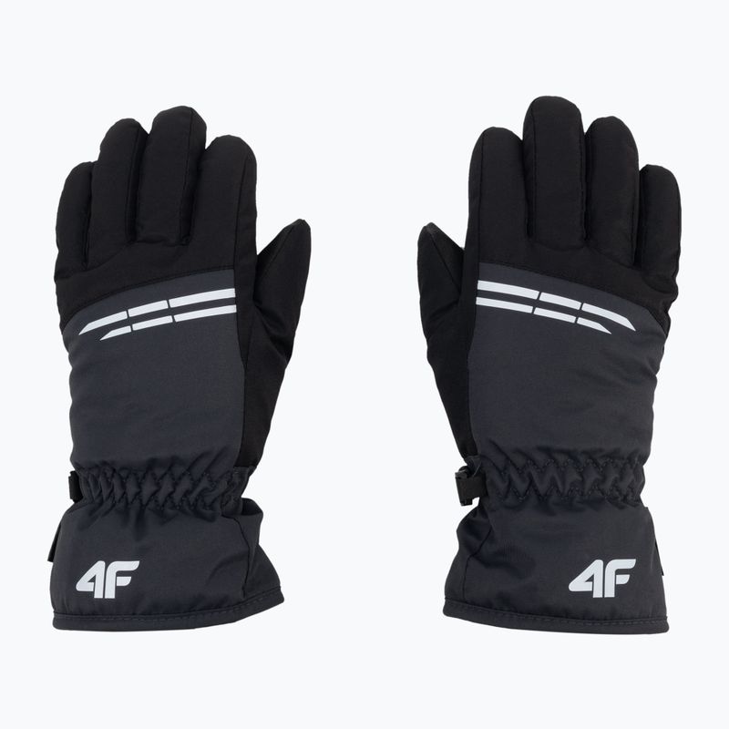 Guanti da sci per bambini 4F M038 antracite 3