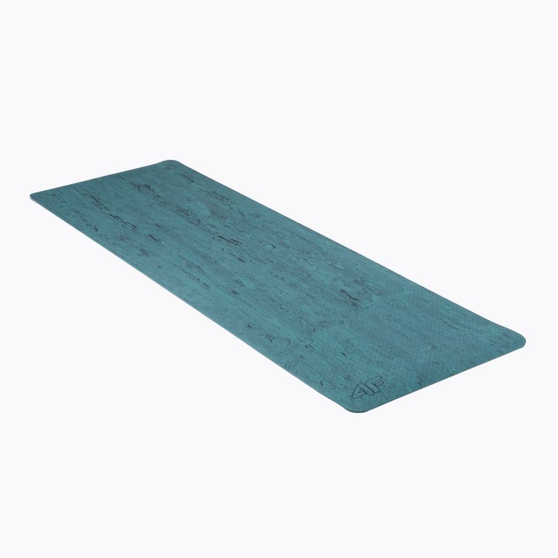 Tappetino da yoga 4F KAR003 azzurro allover