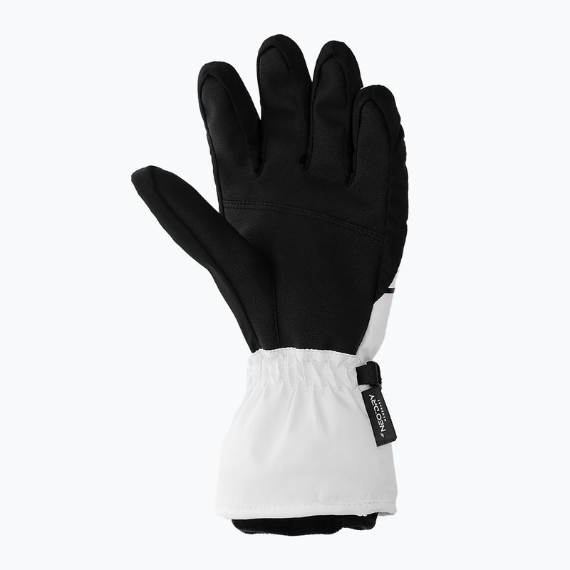 Guanti da sci da donna 4F RED002 bianco 7