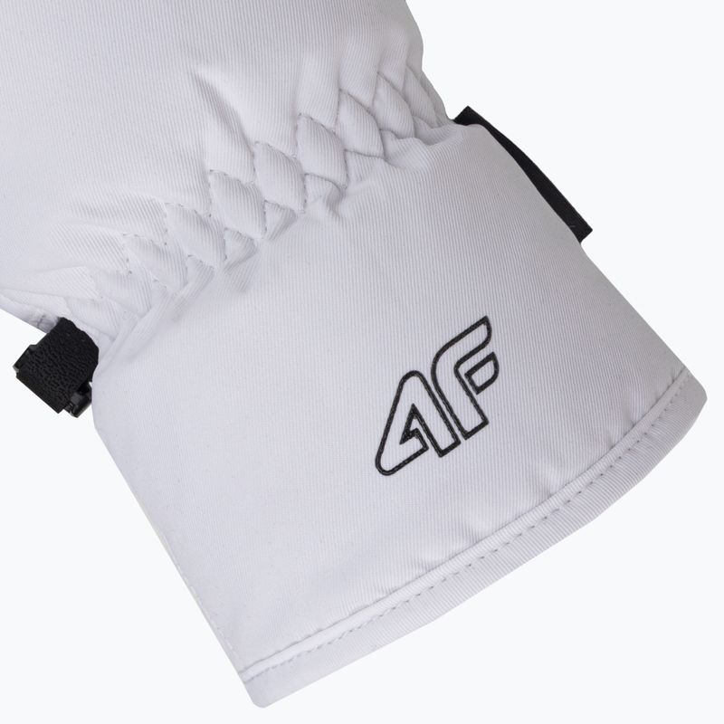Guanti da sci da donna 4F RED002 bianco 4