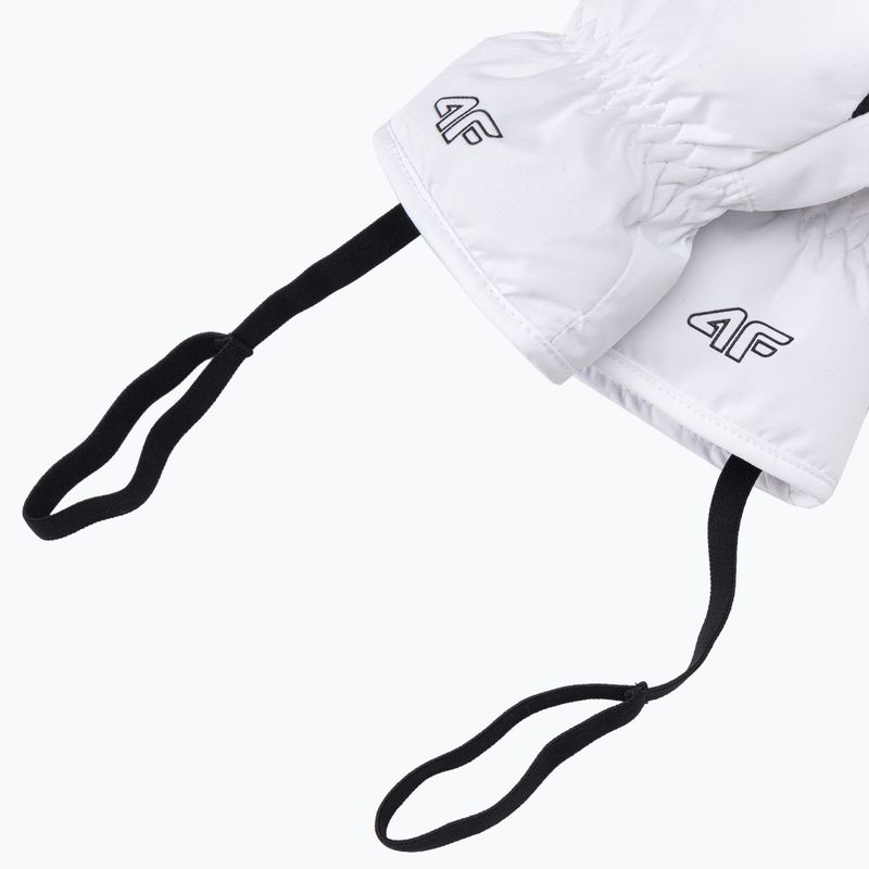Guanti da sci da donna 4F RED002 bianco 5