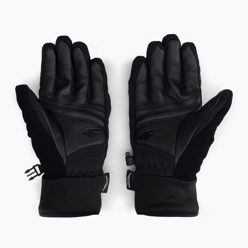 Guanti da sci da donna 4F RED004 nero 2