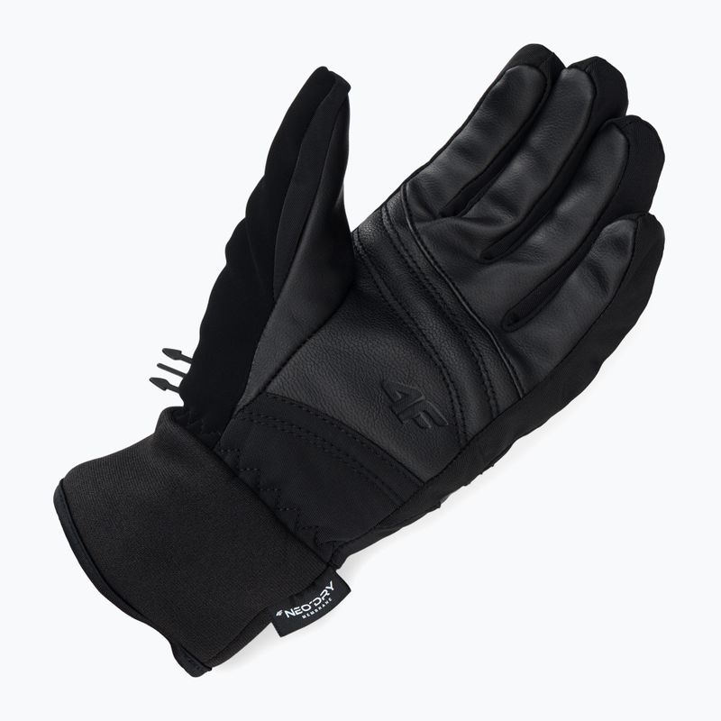 Guanti da sci da donna 4F RED004 nero 5