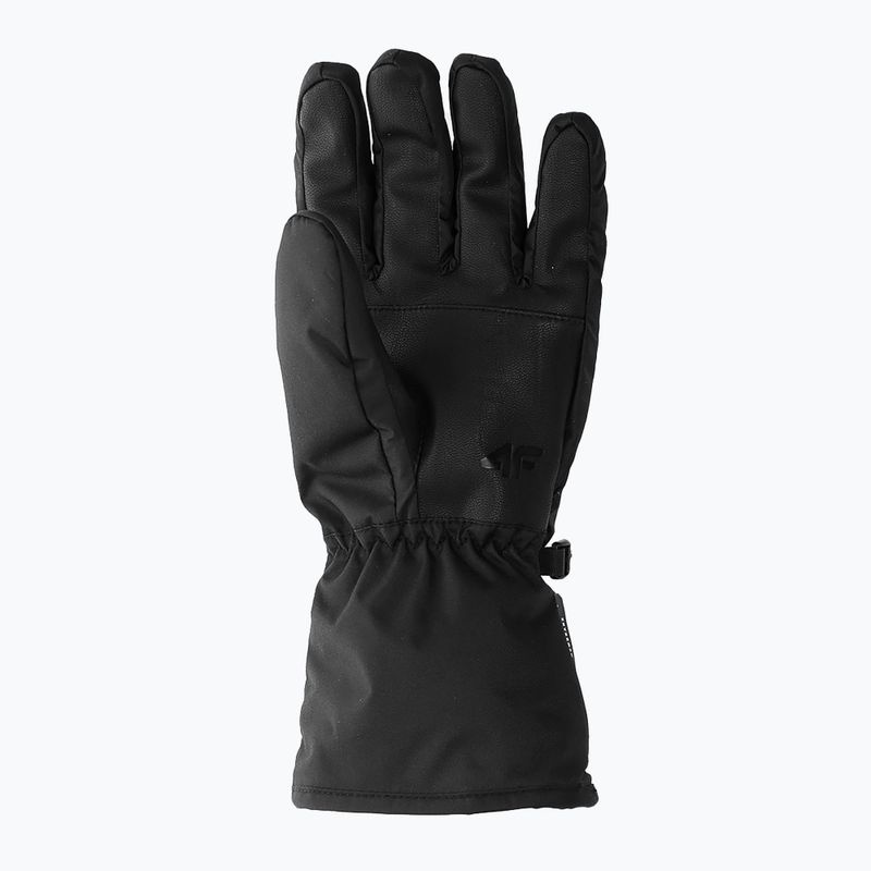Guanti da sci da uomo 4F REM002 nero profondo 2