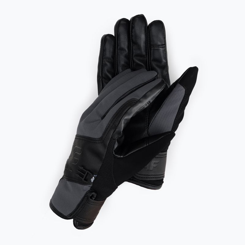 Guanti da sci da uomo 4F REM004 antracite