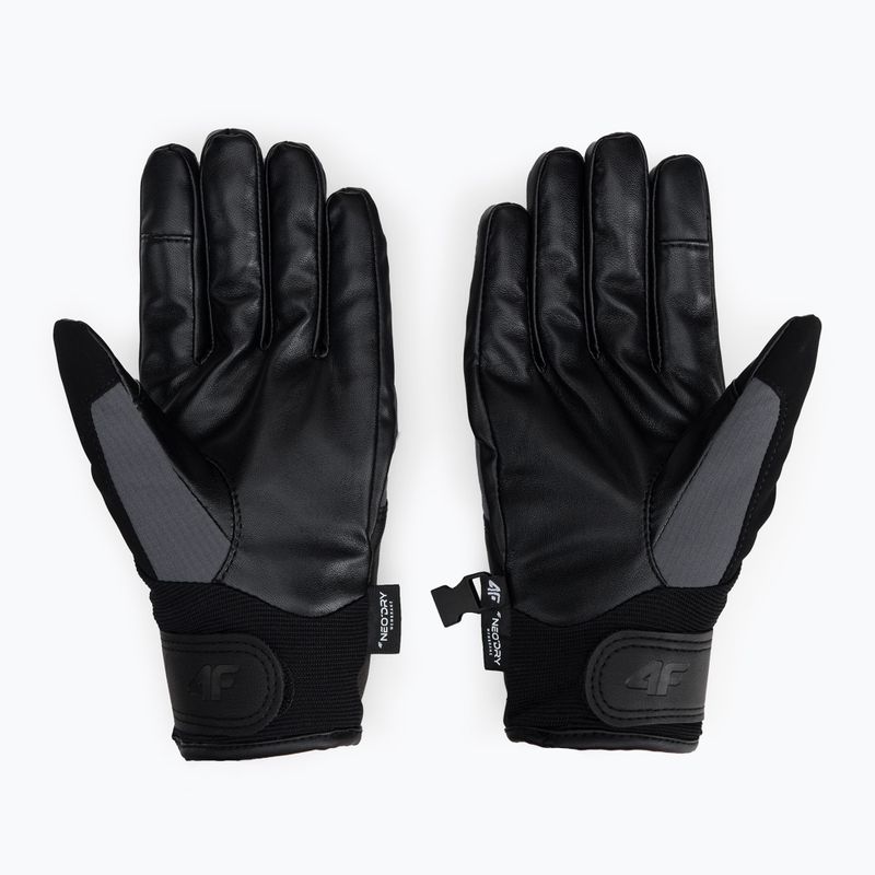 Guanti da sci da uomo 4F REM004 antracite 2