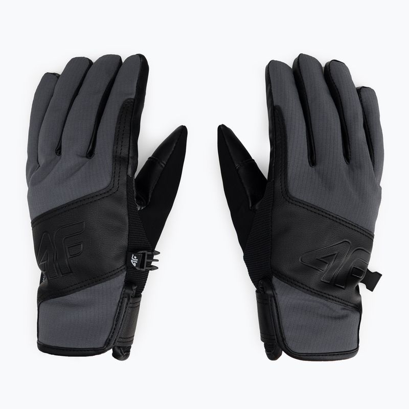 Guanti da sci da uomo 4F REM004 antracite 3