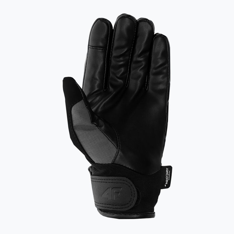 Guanti da sci da uomo 4F REM004 antracite 7