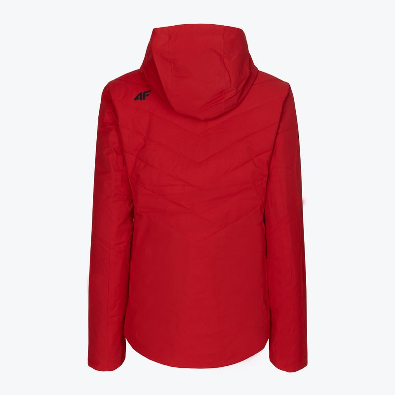 Giacca da sci donna 4F KUDN003 rosso 14